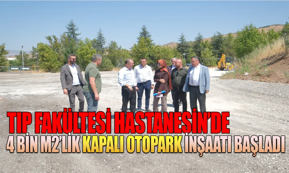 Tıp Fakültesine Çevre Dostu Üstü Kapalı Otopark
