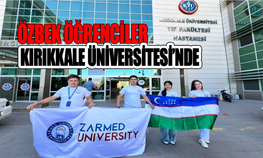 KÜ, Özbekistanlı Öğrencileri Ağırladı