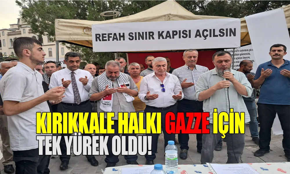 Kırıkkale’de “Soykırıma Karşı Vicdan İmzası” Kampanyası