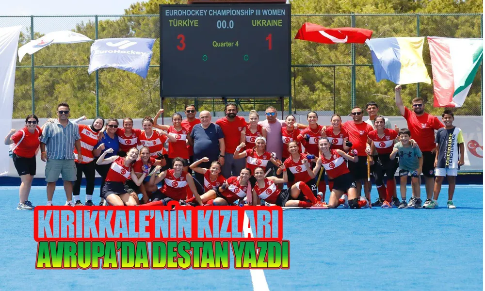 Kadın Hokey Milli Takımından Tarihi Başarı