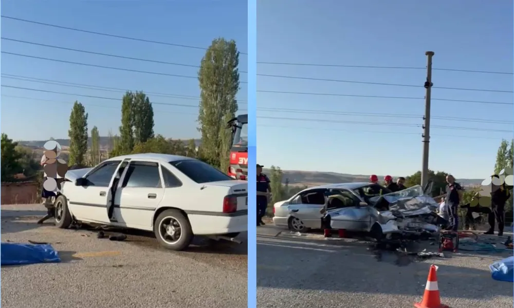 Kırıkkale’de Feci Kaza; İki Sürücü Olay Yerinde Can Verdi