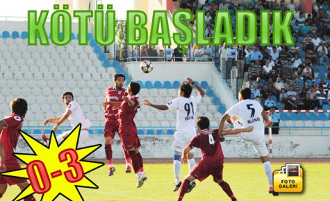 KÖTÜ BAŞLADIK