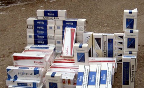 12 BİN PAKET KAÇAK SİGARA