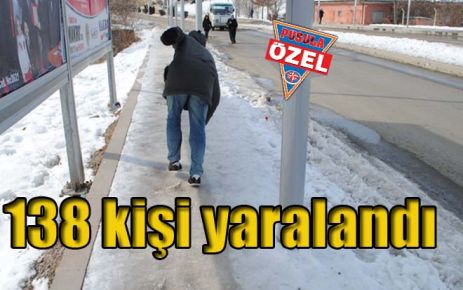 138 kişi yaralandı 