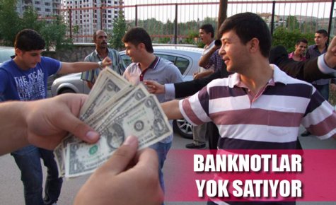 1 DOLARLIK BANKNOTLAR YOK SATIYOR