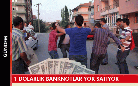 1 DOLARLIK BANKNOTLAR YOK SATIYOR