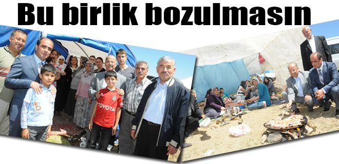 Birlik beraberliğimiz sürecek