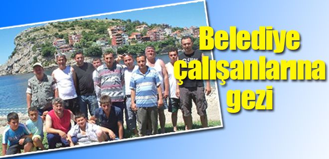 Şahin, belediye çalışanlarına gezi düzenledi