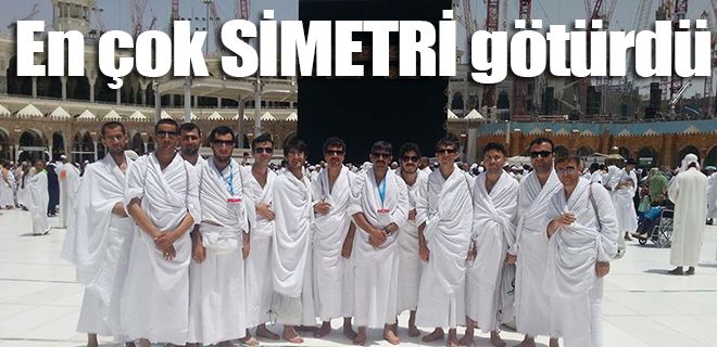 En fazla Umreciyi Simetri götürdü