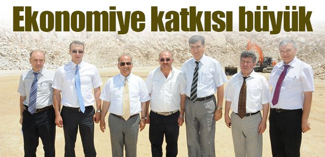 Kalsit taşı ekonomiye katkı sağlar