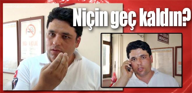 112 Acil Sağlık görevlisine  Niçin geç geldin saldırısı