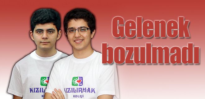 LYS birincileri yine Kızılırmak