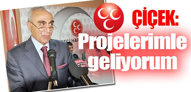 Projelerimle geliyorum