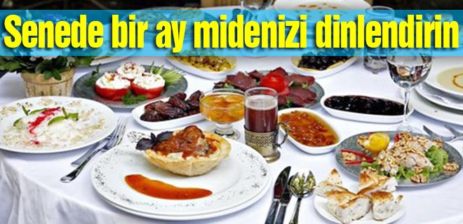Beslenmenize dikkat edin