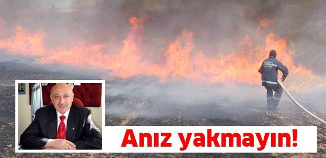 Anız yakan geleceğini karartır
