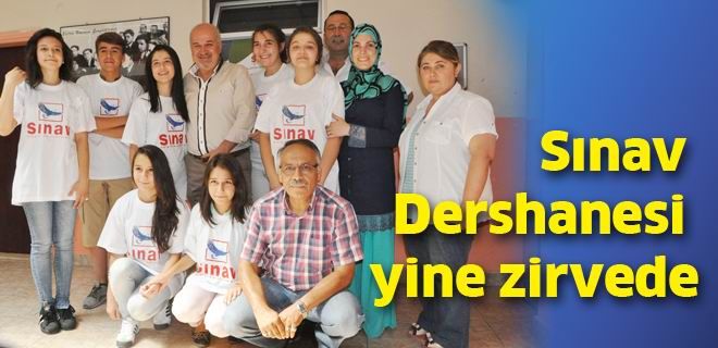 Sınav dershanesi yine zirvede
