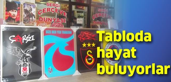 3 büyükler tabloda hayat buluyor 