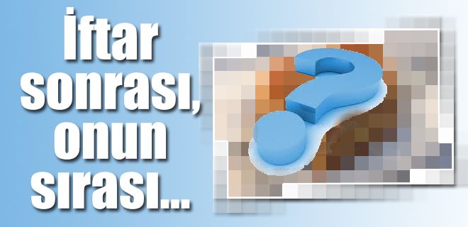 İftardan sonra tatlı zamanı