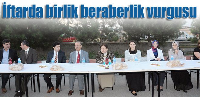 Birlik beraberlik ön planda olsun