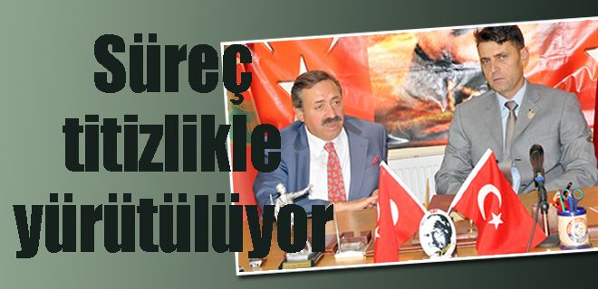 Süreç titizlikle yürütülüyor