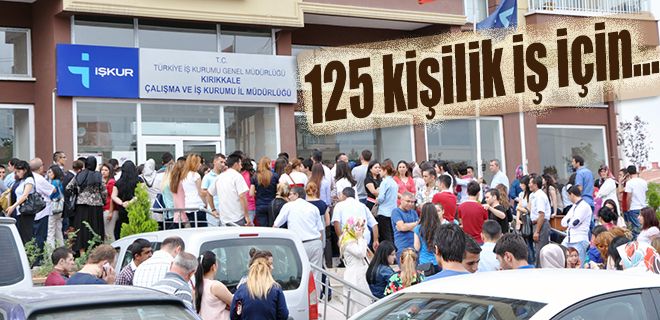İş-Kur Önünde İş Umudu
