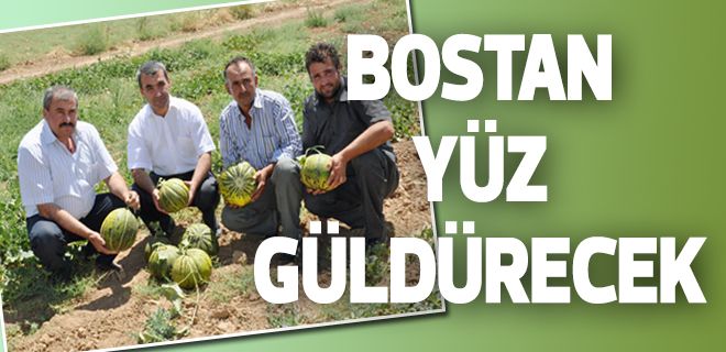 Kavun karpuz yüz güldürecek