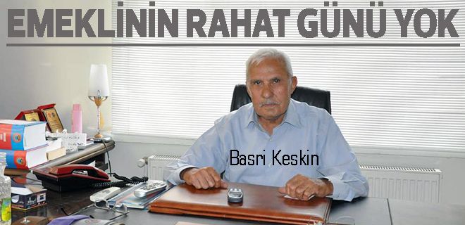 Emeklinin rahat günü yok