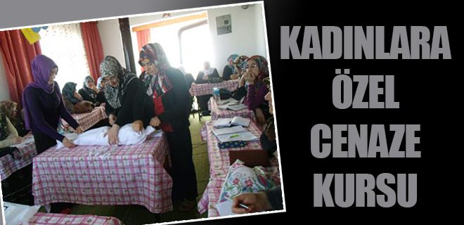Cenaze kursu düzenlendi
