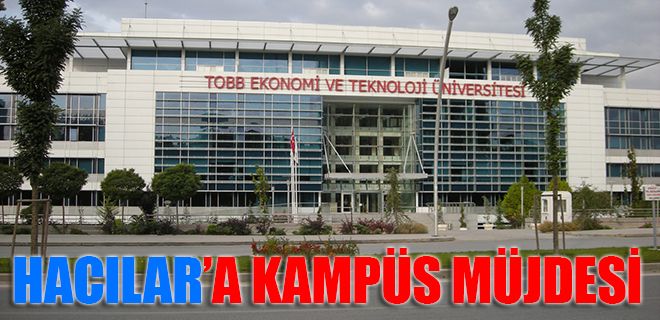 TOBB kampusu Hacılar