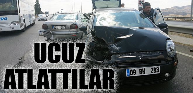 Ucuz atlatılan kaza