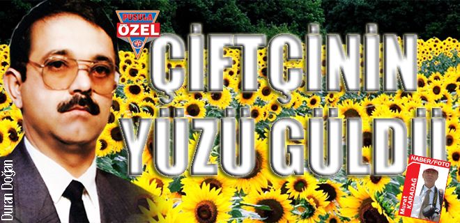 Çiftçinin yüzü güldü