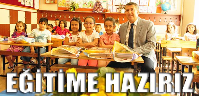 Eğitime hazırız