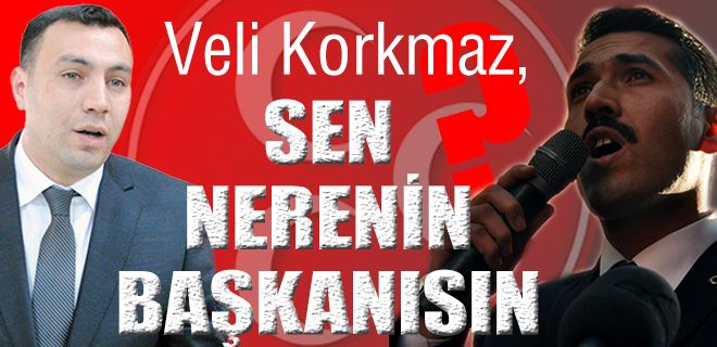 Senin nerenin başkanısın?