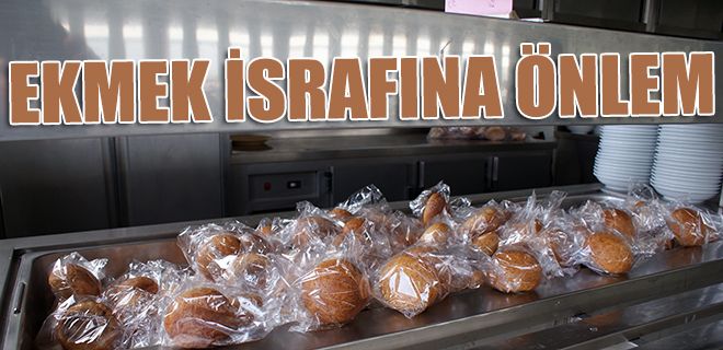 Gıda Tarım ekmek israfını önlüyor