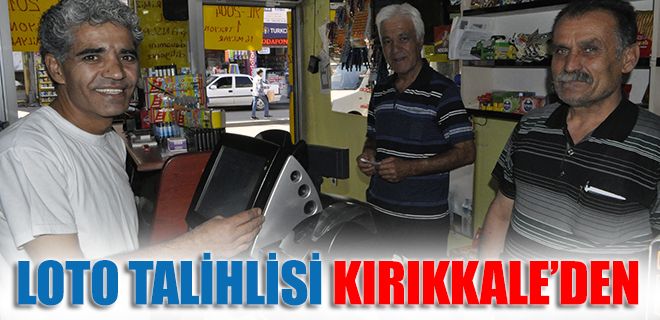 Süper Loto talihlisi Kırıkkale`den çıktı