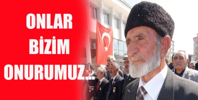 Gaziler kahramanlarımızdır