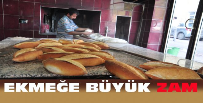 Ekmeğe büyük zam