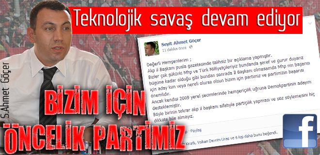 Bizim için partimiz önemli