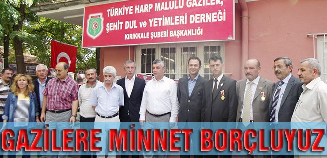 Sizlere minnet borçluyuz