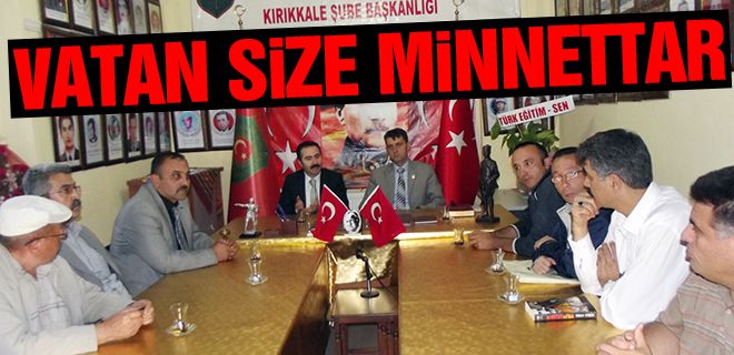 Vatan size minnettar