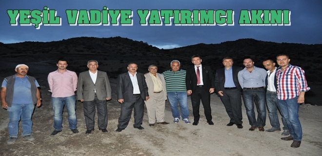 Yeşil Vadiye Yatırımcı Akını