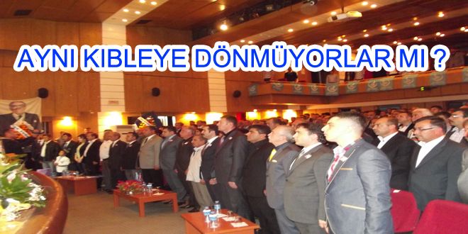 Aynı kıbleye dönmüyorlar mı ?