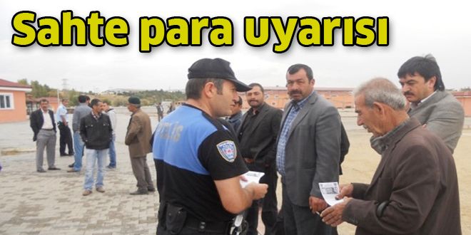 Emniyetten sahte para uyarısı 