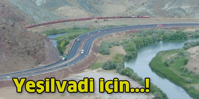 Yeşil vadi için arsasını hibe etti 