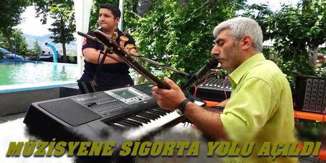 Müzisyenlere sigorta yolu açıldı