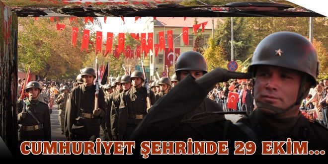 Cumhuriyet şehrinde 29 Ekim coşkusu