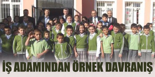 İşadamından örnek davranış
