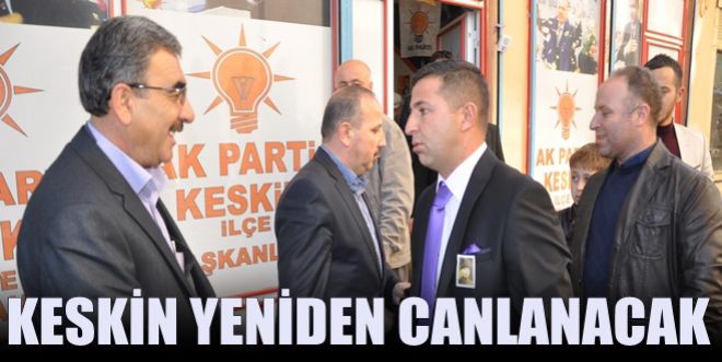 Keskin 5 yılda yeniden canlanacak