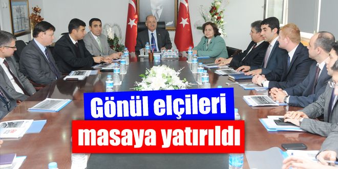 Gönül elçileri projesi masaya yatırıldı 
