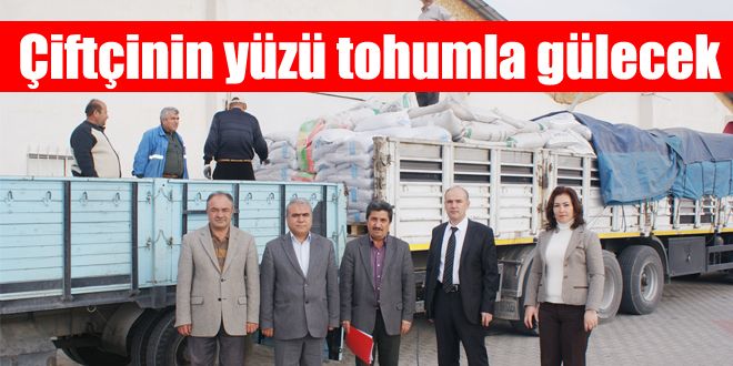 Çiftçinin yüzü tohumla gülecek 